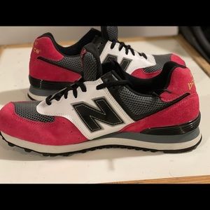 New Balance 574 Pink/Gray/White size 10M (M574JPG)